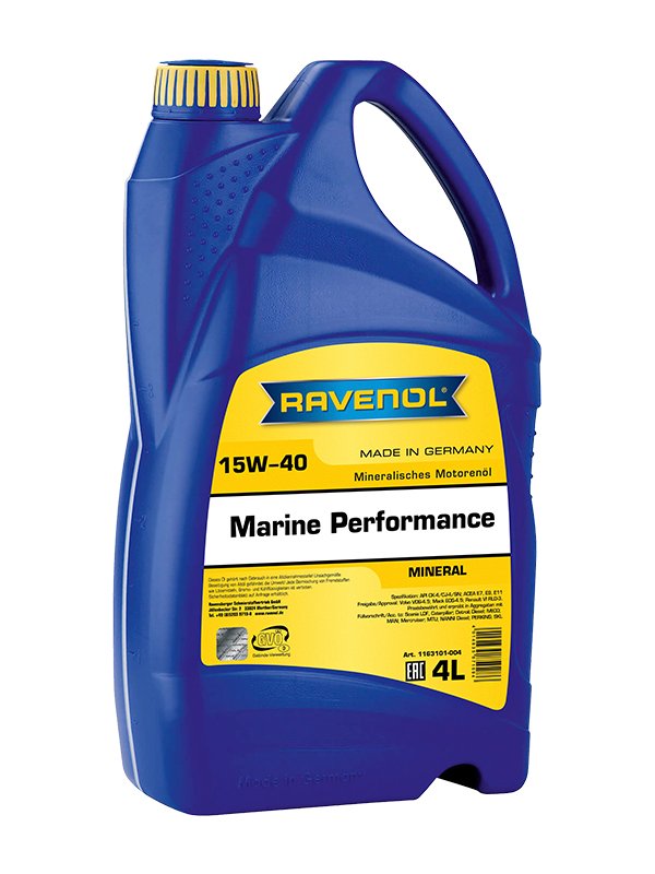 RAVENOL MARINE Performance SAE 15W-40 4 L