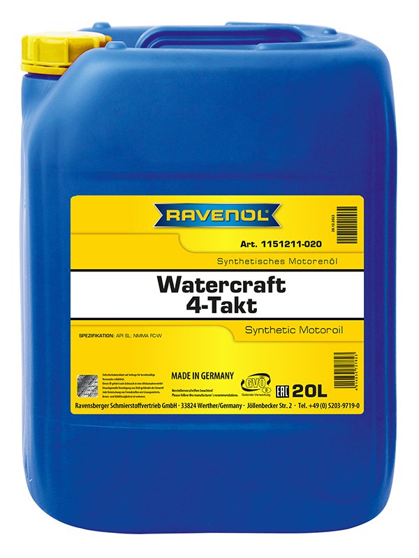 RAVENOL WATERCRAFT 4-Takt 20 L