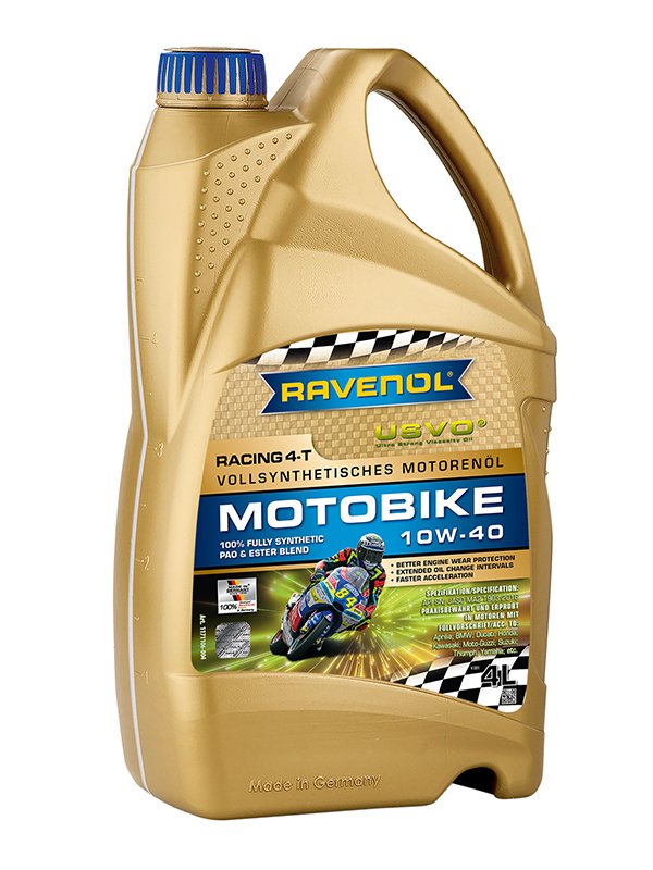 RAVENOL Racing 4-T Motobike SAE 10W-40 4 L