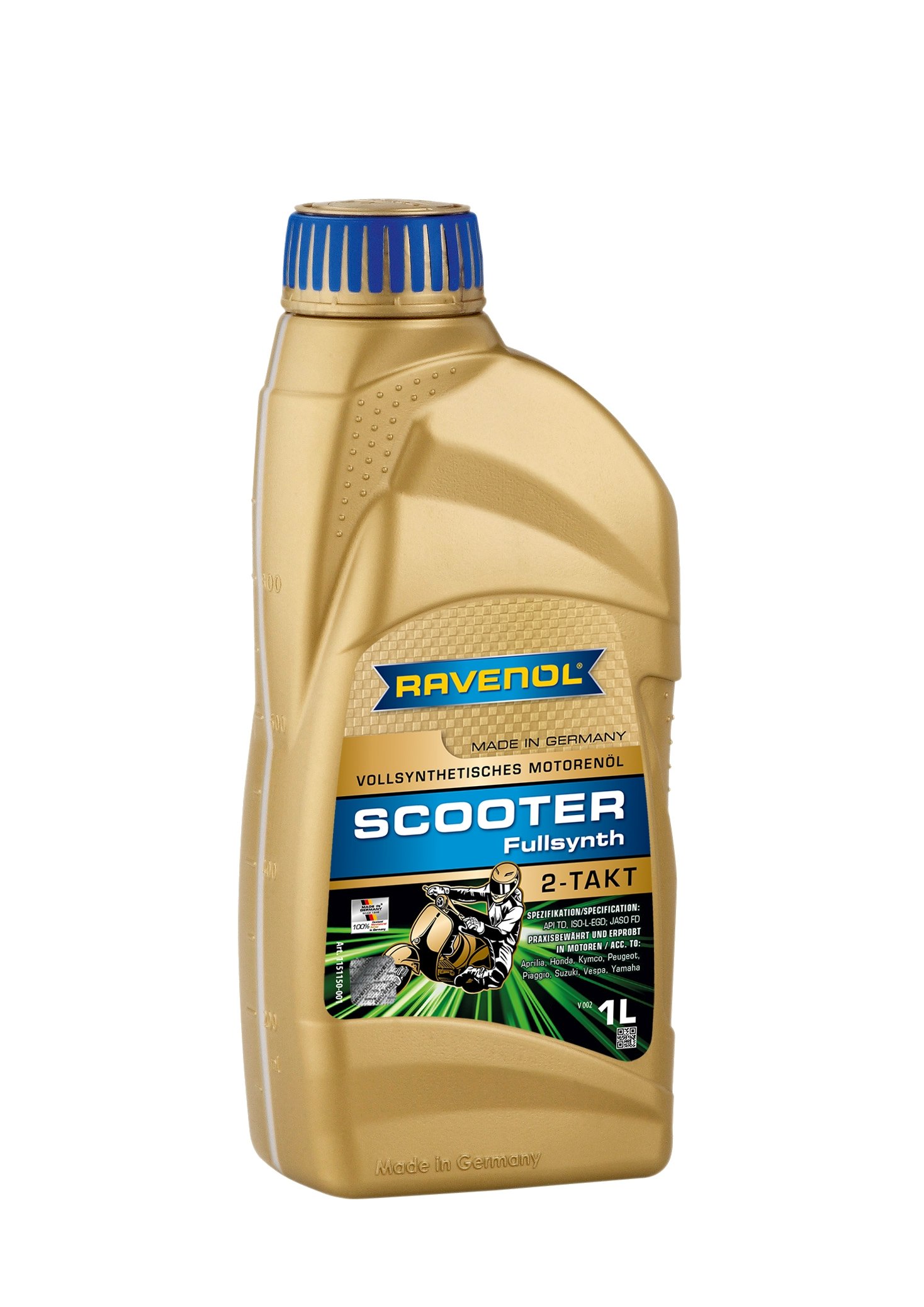 RAVENOL SCOOTER 2-Takt Fullsynth. 1 L