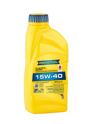 RAVENOL Turbo plus SHPD SAE 15W-40 Produktabbildung für RAVENOL Turbo plus SHPD SAE 15W-40