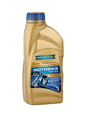 RAVENOL Motobike 4-T Ester SAE 10W-50 Produktabbildung für RAVENOL Motobike 4-T Ester SAE 10W-50