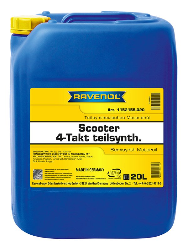 RAVENOL SCOOTER 4-Takt Teilsynth. 20 L