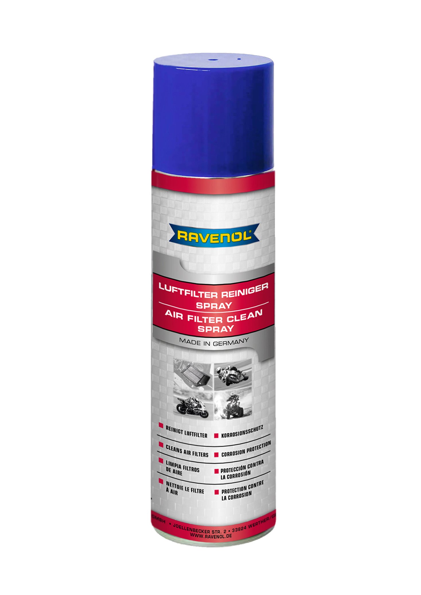 RAVENOL Air Filter Clean Spray 0.5 L