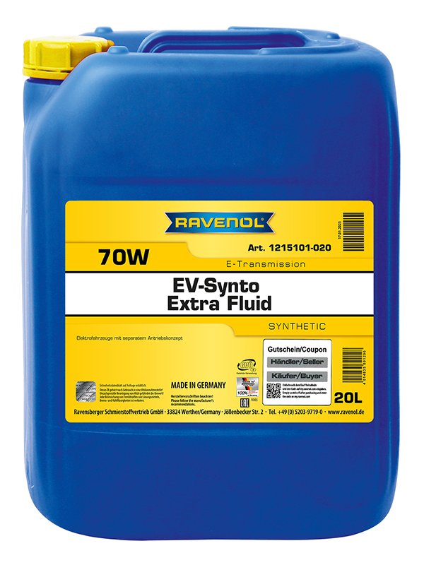 RAVENOL EV-Synto Extra Fluid 70W E-TF 20 L
