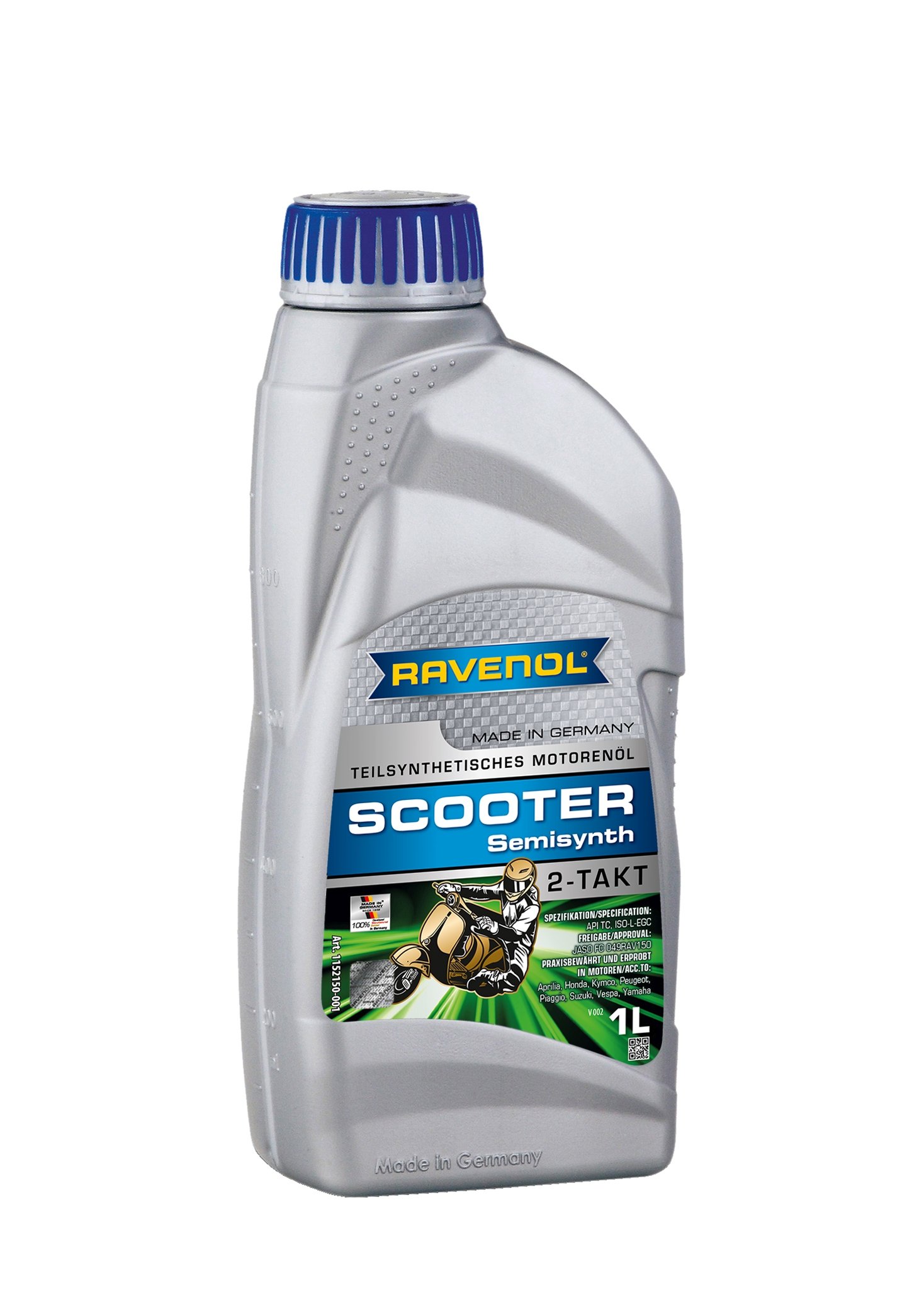 RAVENOL SCOOTER 2-Takt Teilsynth. 1 L