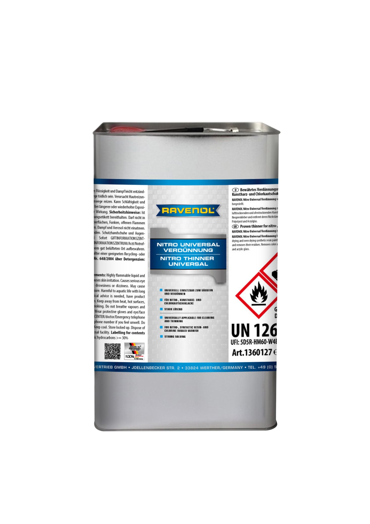 RAVENOL Nitro-Universal-Verdünnung 5 L