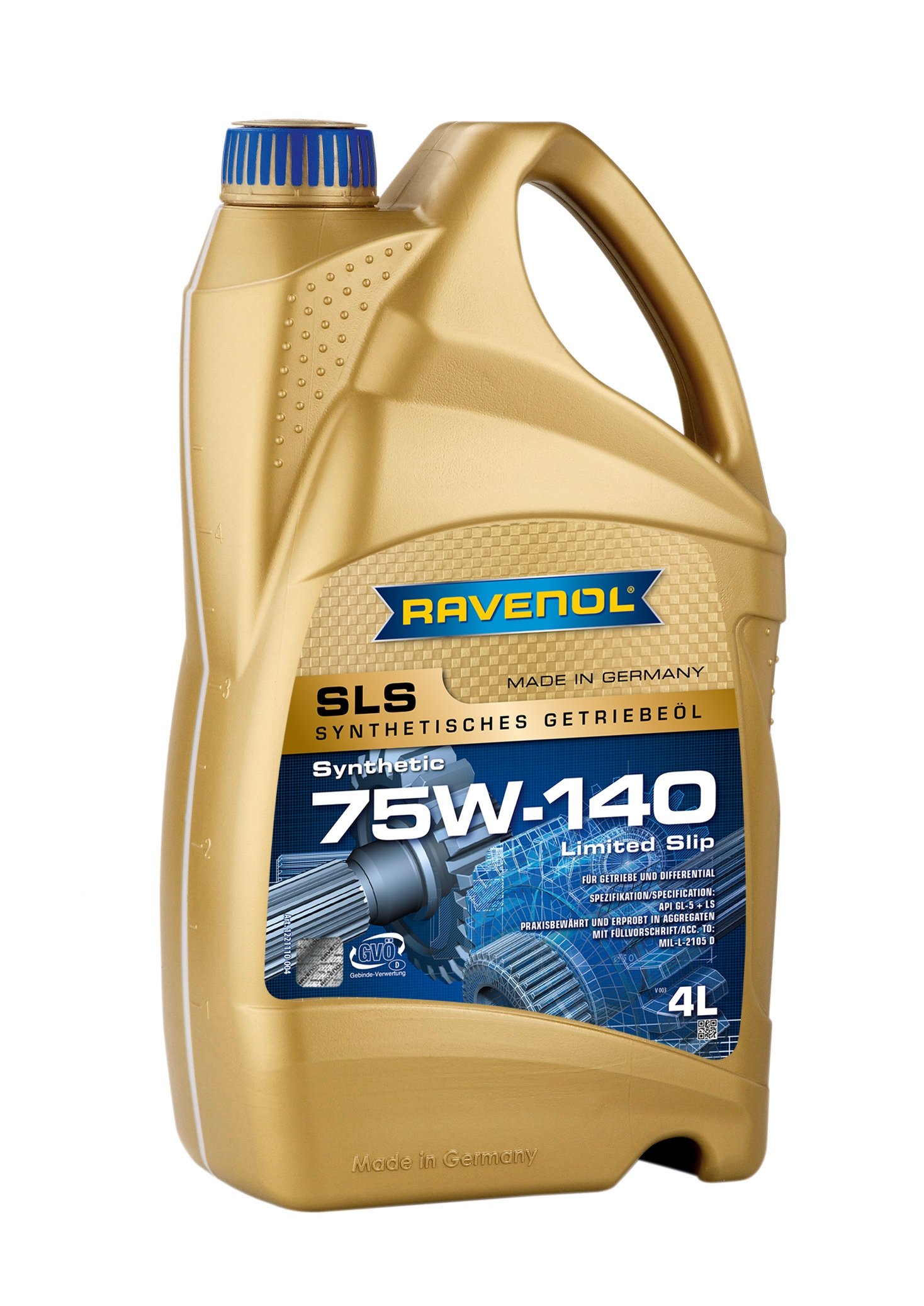 RAVENOL Getriebeoel SLS SAE 75W-140 GL 5 LS 4 L
