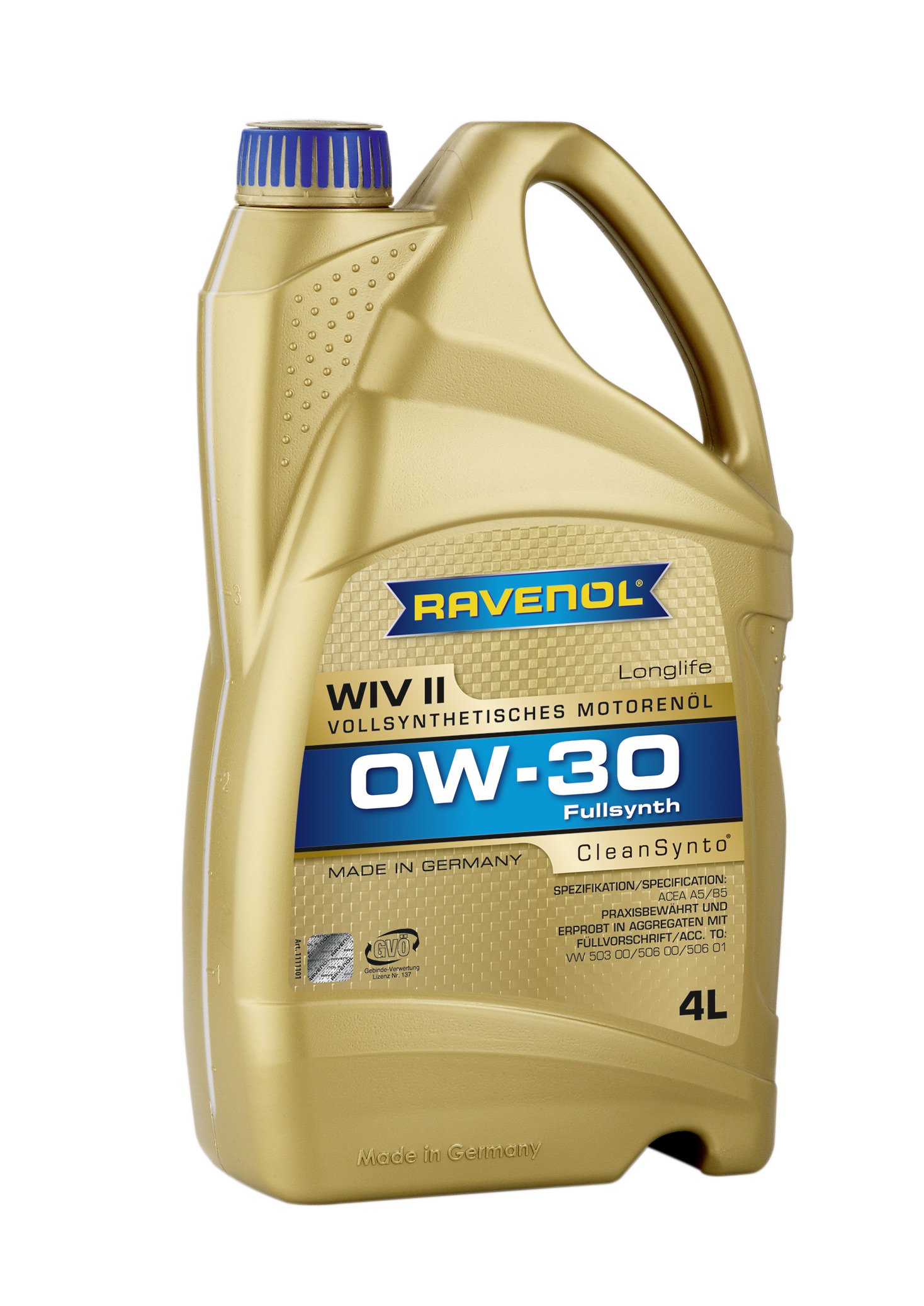 RAVENOL WIV II SAE 0W-30 4 L