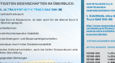 RAVENOL Newsletter - NEW OEM APPROVALS for RAVENOL