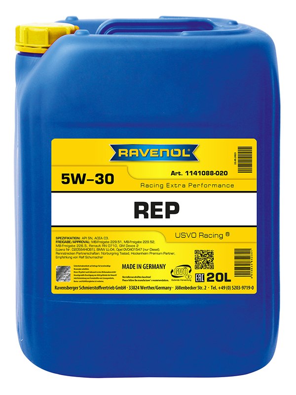 RAVENOL REP Racing Extra Performance SAE 5W-30 20 L