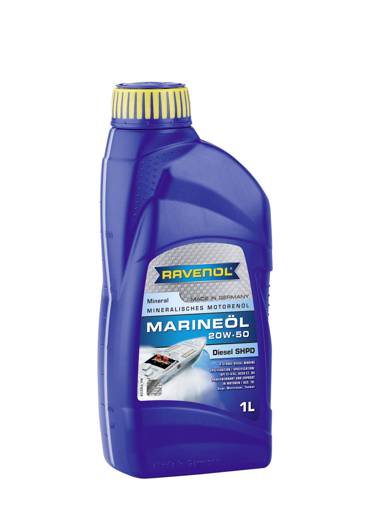 RAVENOL MARINEOIL DIESEL SHPD SAE 20W-50 1 L