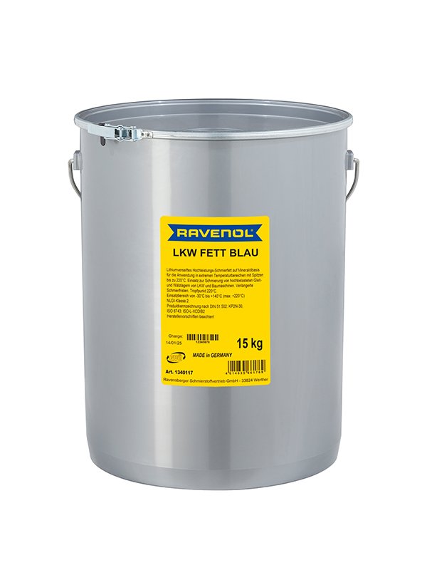 RAVENOL LKW FETT BLAU 15 Kg