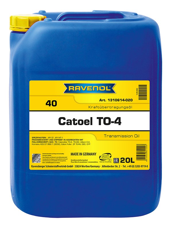 RAVENOL Catoel TO-4 SAE 40 20 L