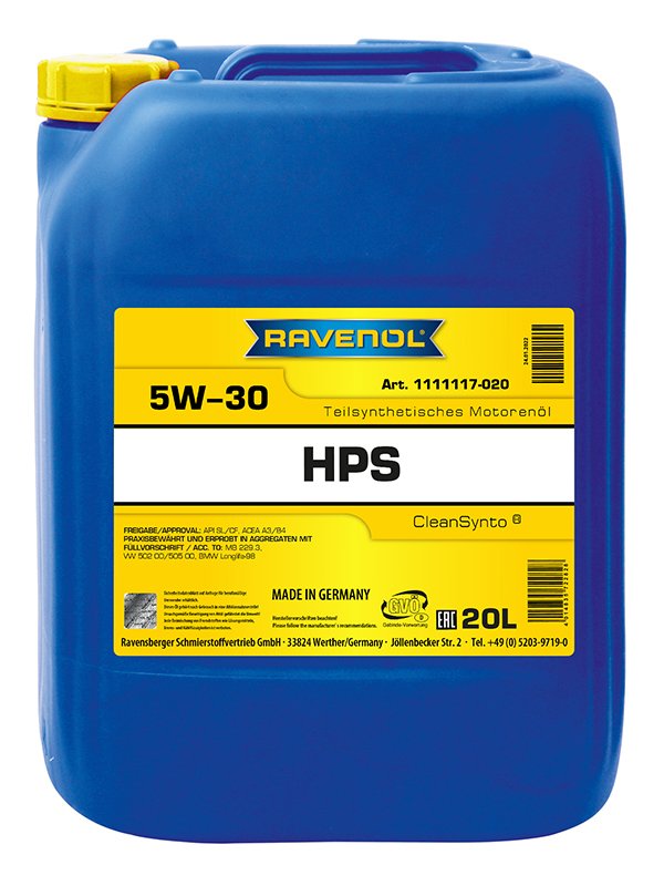 RAVENOL HPS SAE 5W-30 20 L