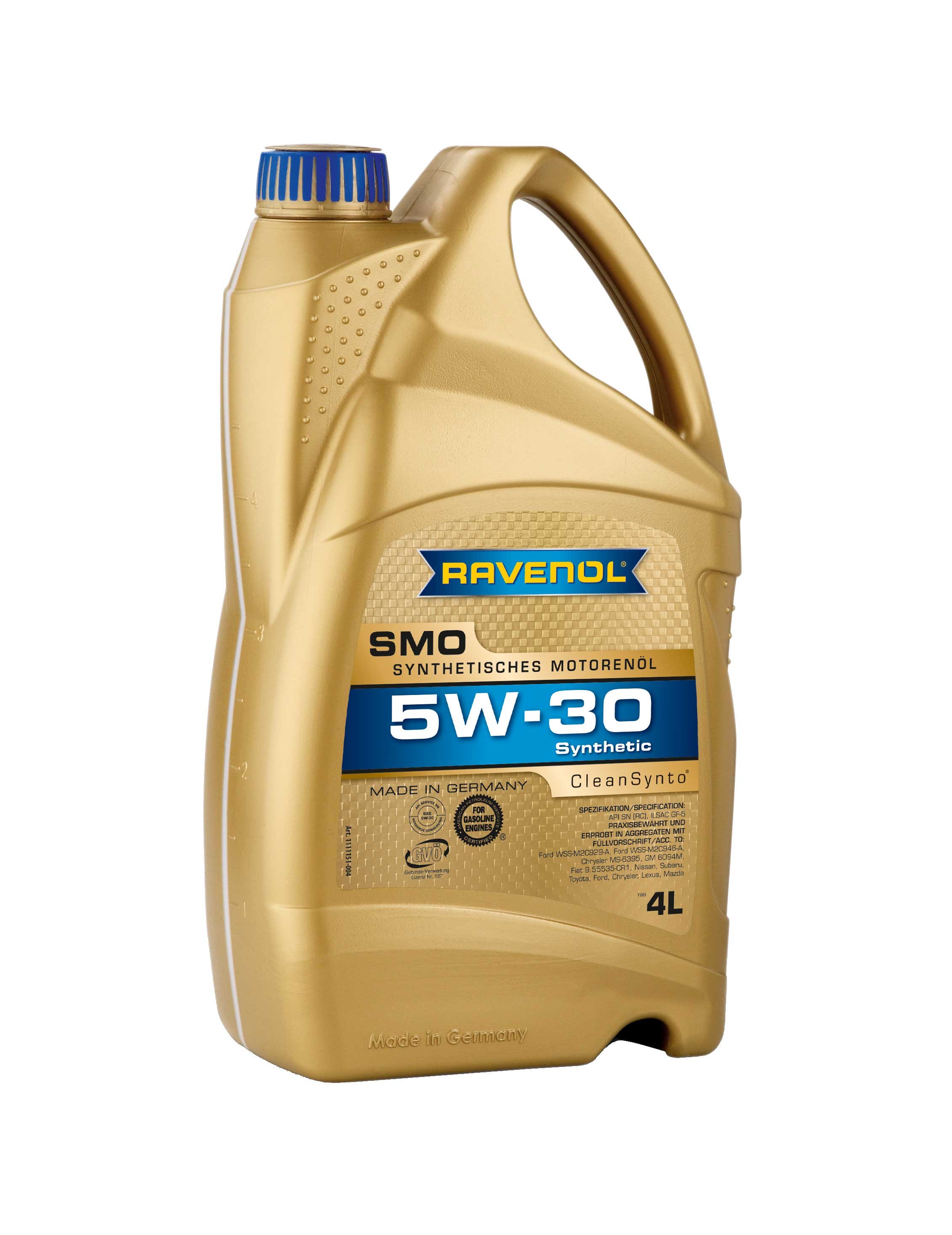 RAVENOL SMO SAE 5W-30 4 L
