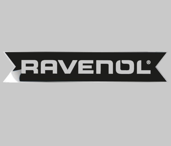 RAVENOL Plottaufkleber negativ Schwarz, 400x75mm 1 St