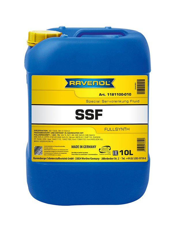 RAVENOL SSF Spec. Servolenkung Fluid 10 L