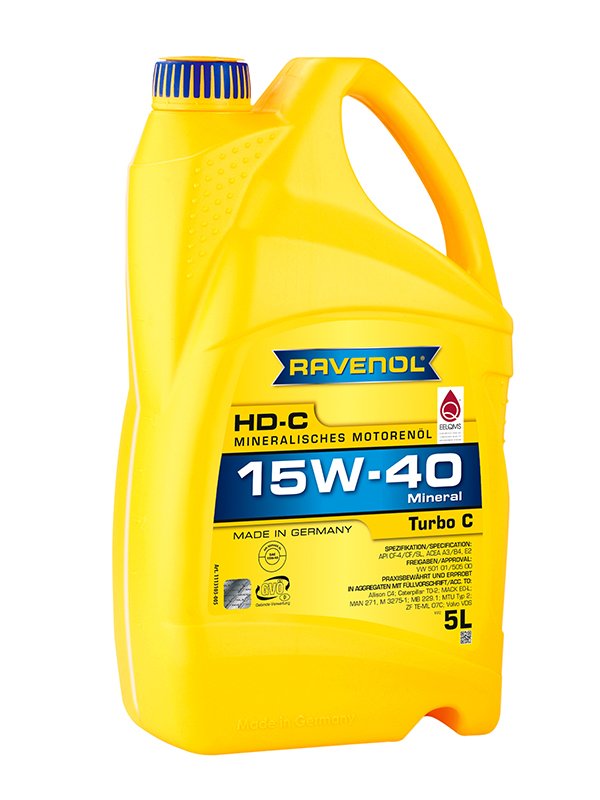 RAVENOL Turbo-C HD-C SAE 15W-40 5 L