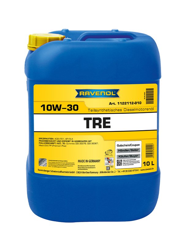 RAVENOL TRE Truck Resource Conserving SAE 10W-30 10 L