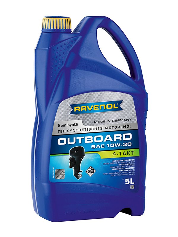 RAVENOL Outboardoel 4T SAE 10W-30 5 L