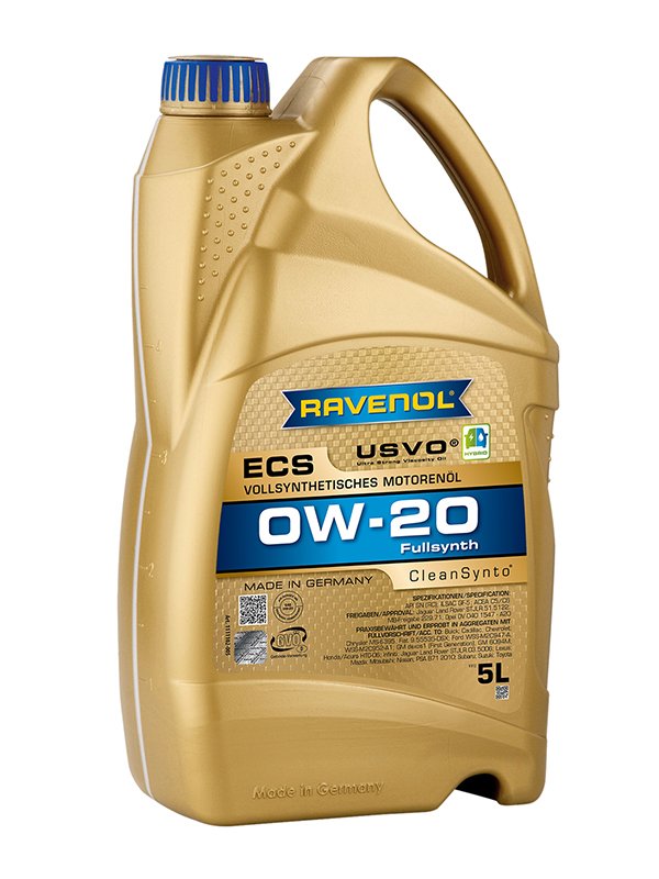 RAVENOL Eco Synth ECS SAE 0W-20 5 L