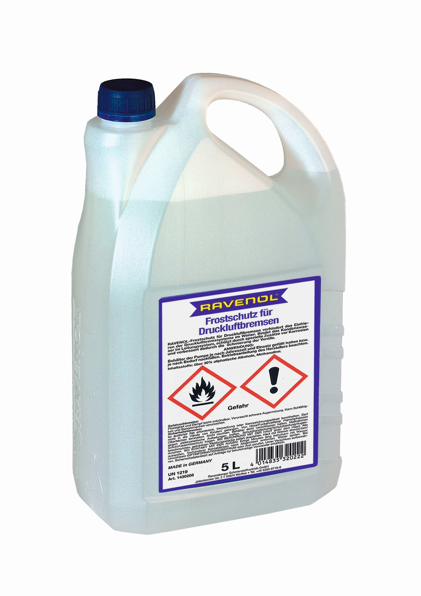 RAVENOL Frostschutz für Druckluftbremsen 5 L