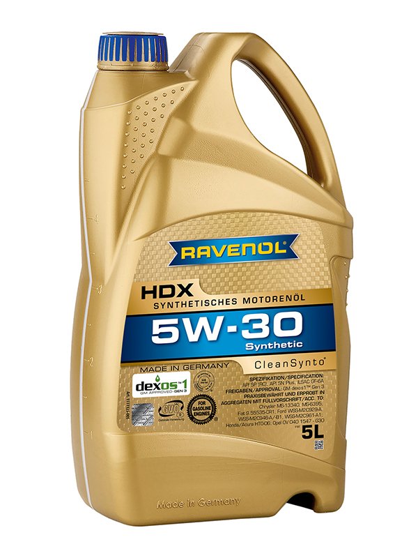 RAVENOL HDX SAE 5W-30 5 L