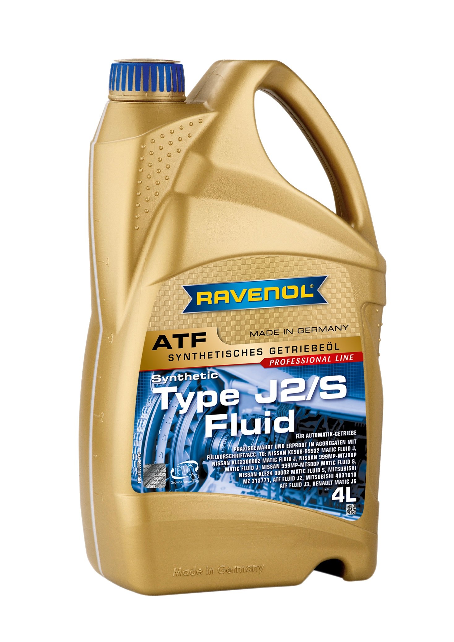 RAVENOL ATF J2/S Fluid 4 L