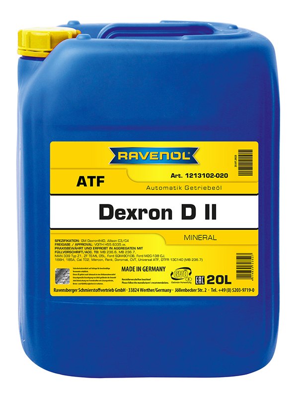 RAVENOL ATF Dexron D II 20 L