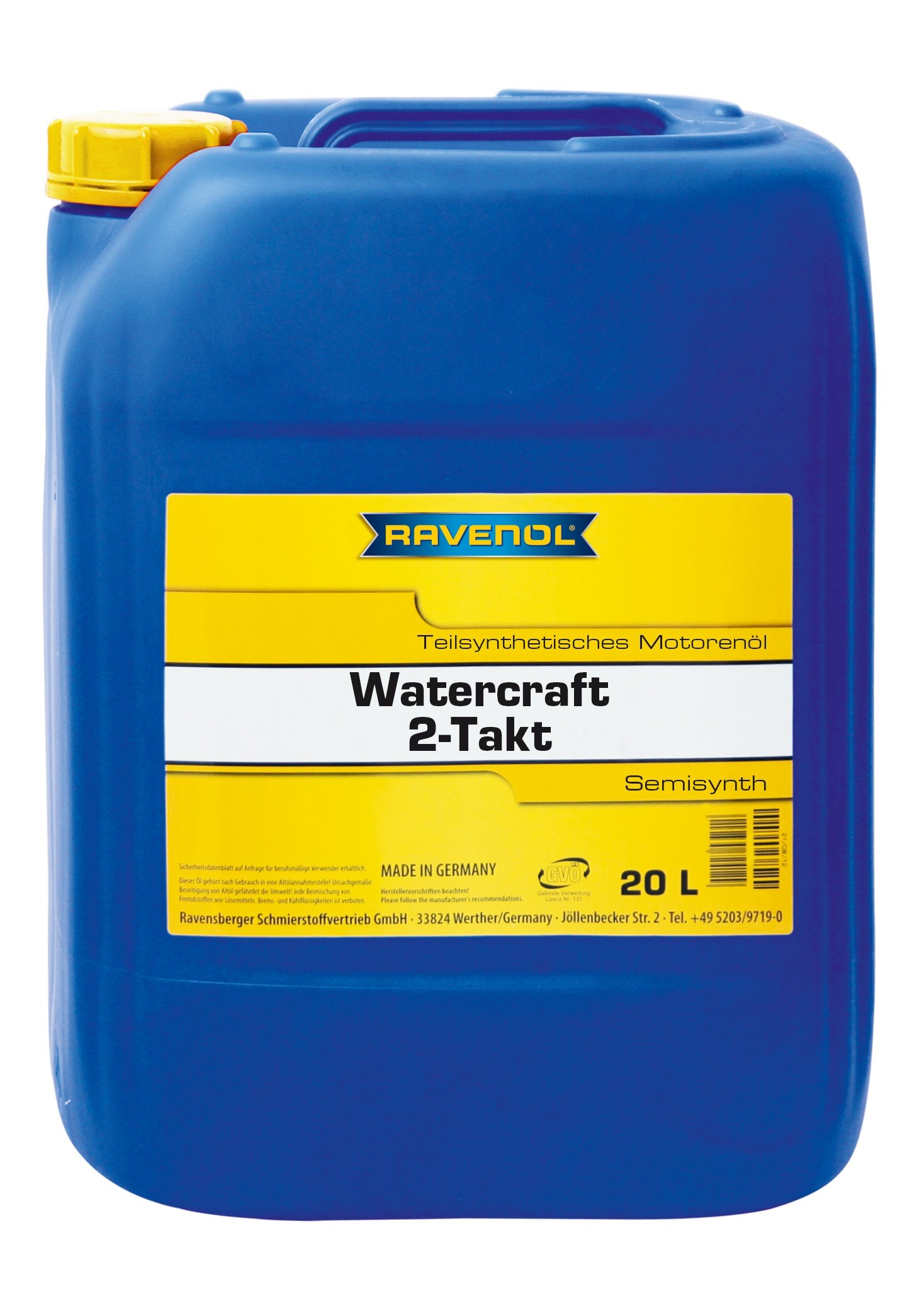 RAVENOL WATERCRAFT Teilsynth. 2-Takt 20 L
