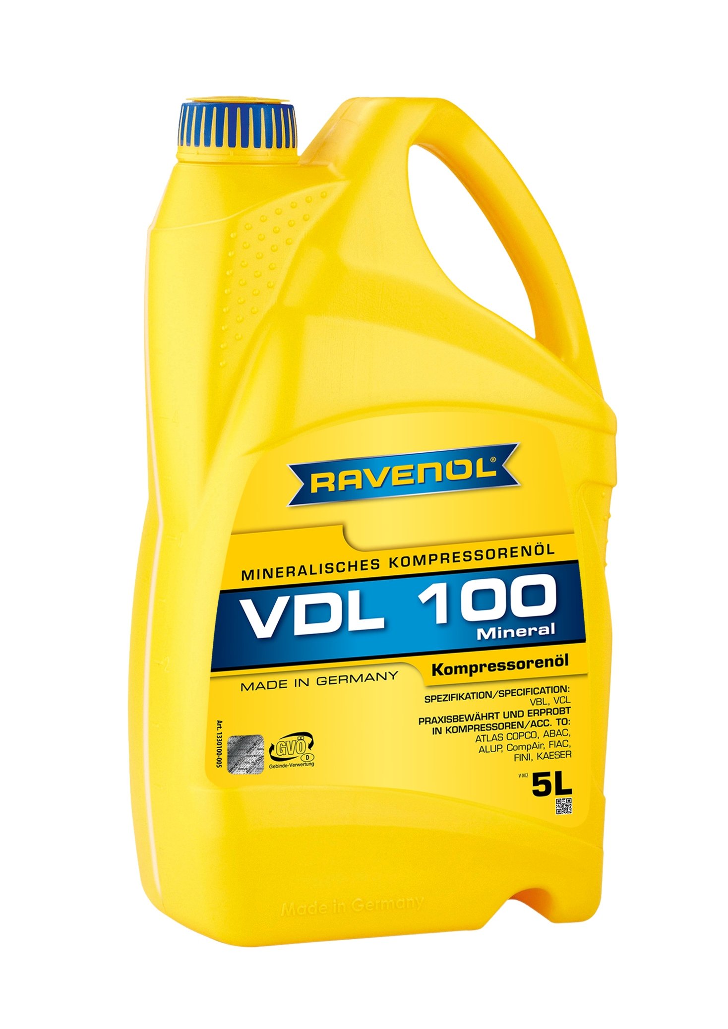 RAVENOL Kompressorenoel VDL 100 5 L