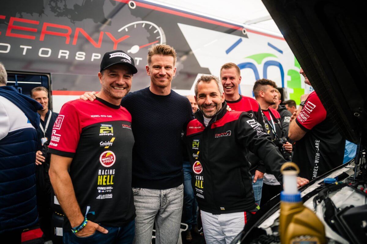 Nico Hülkenberg with Cerny Motorsport Nico Hülkenberg with Cerny Motorsport