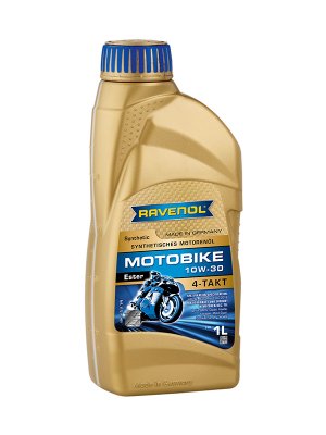 Product image for RAVENOL Motobike 4-T Ester SAE 10W-30