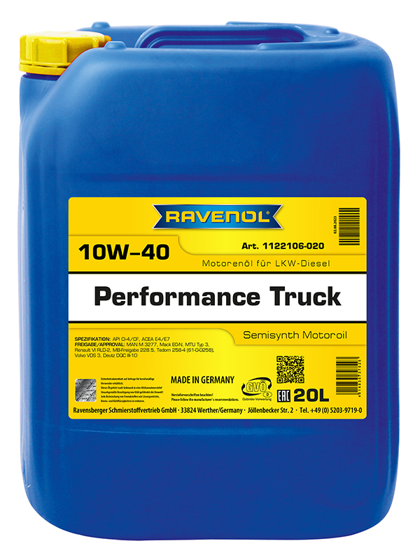 RAVENOL Performance Truck SAE 10W-40