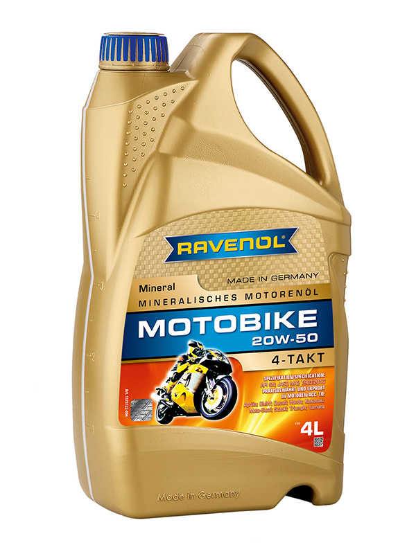 RAVENOL Motobike 4-T Mineral SAE 20W-50