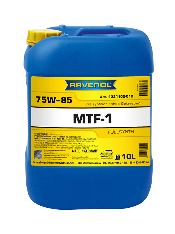 RAVENOL MTF-1 SAE 75W-85 | RAVENOL